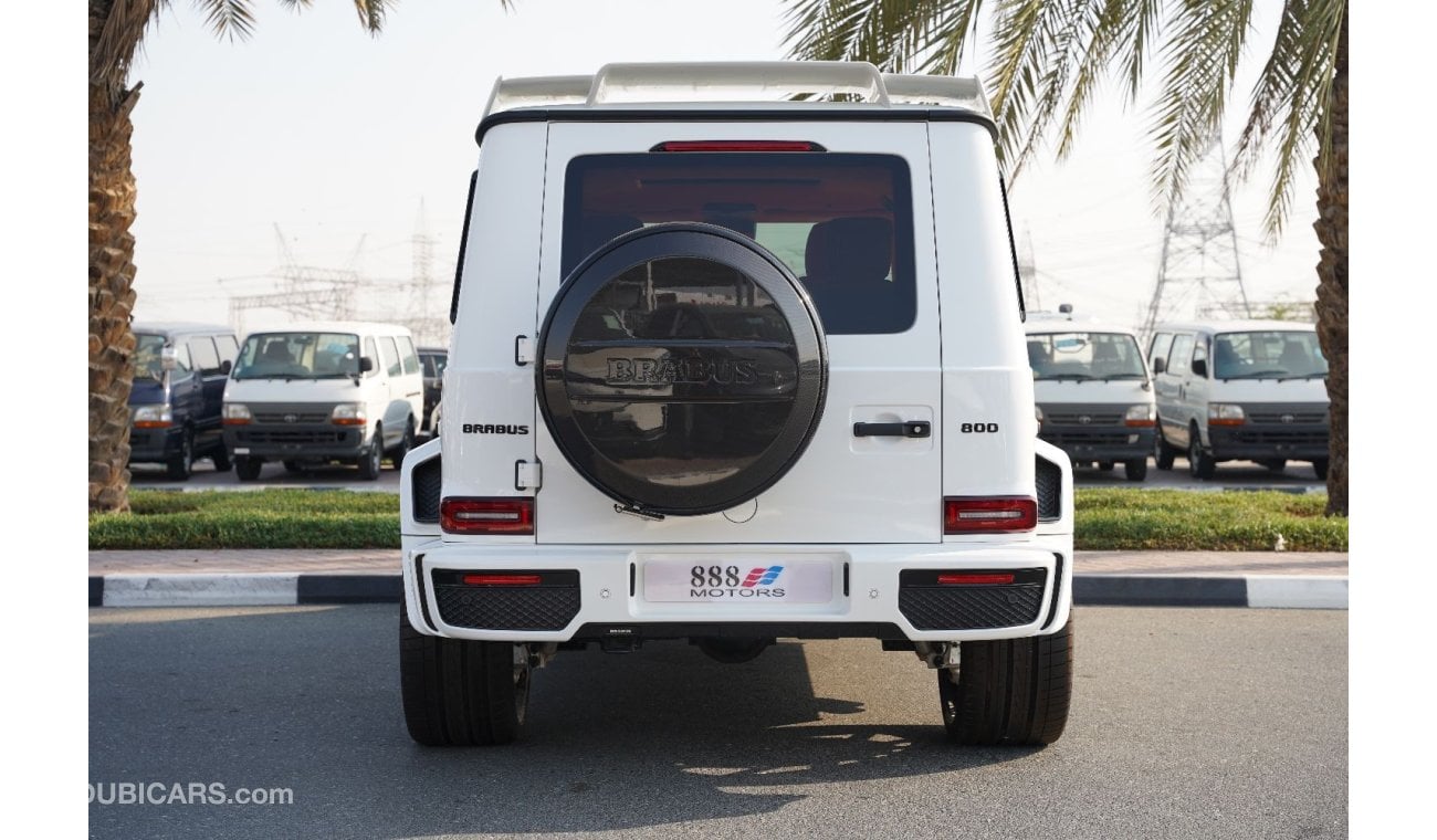 مرسيدس بنز G 63 AMG 2022 Mercedec-Benz BRABUS 800 V8 4.4L White 0 Km