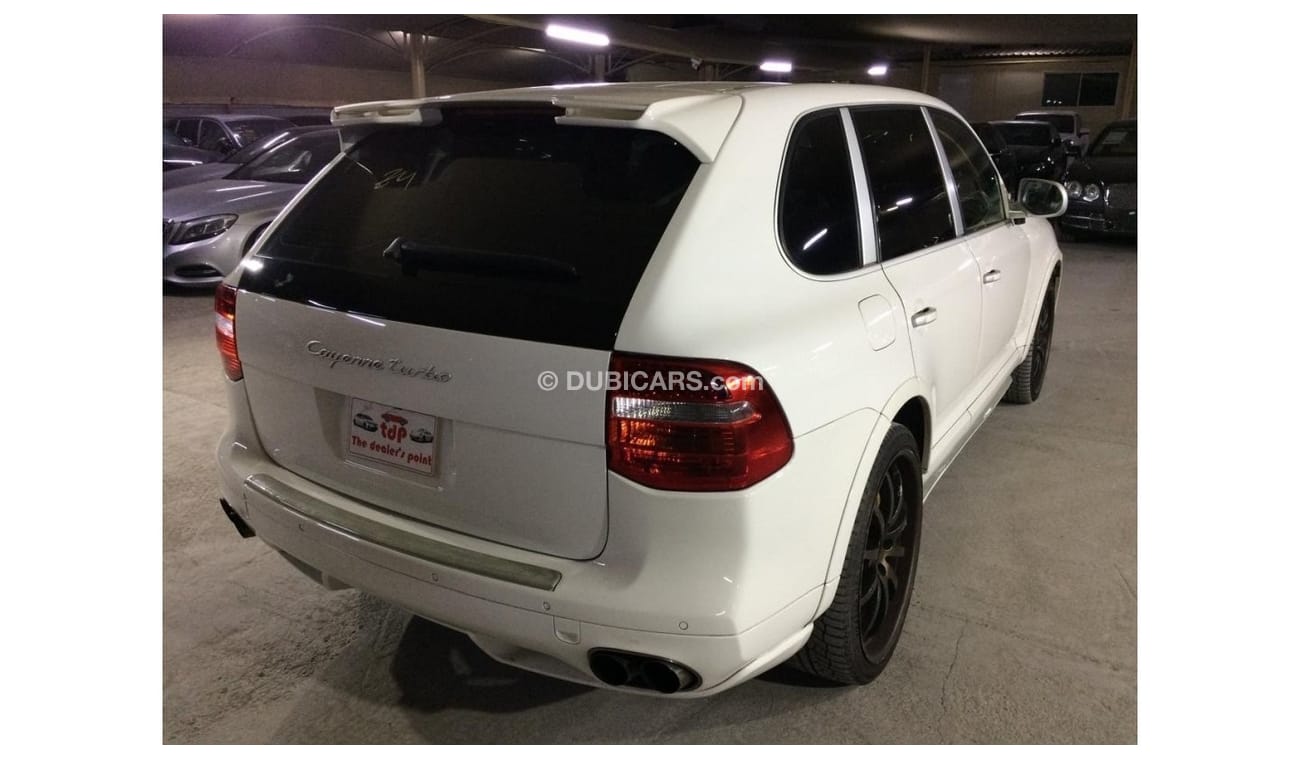 بورش كايان PORSCHE CAYENNE TURBO 4.8L 2008, TECHART KIT, WOOD INTERIOR PACKAGE AND MORE..