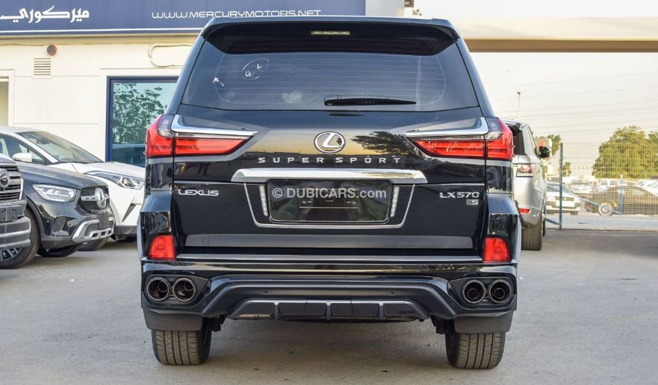 Lexus LX570 5.7L Petrol A/T Super Sport Full Option with Luxury MBS Body Kit