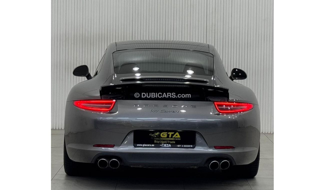 بورش 911 Carrera 3.4L Coupe 2015 Porsche 911 Carrera, Full Porsche Service History, Sport Chrono Package, GCC