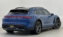 بورش تايكان توربو 2021 Porsche Taycan Turbo Cross Turismo, Jan 2026 Porsche Warranty, Full Options, Low Kms, GCC