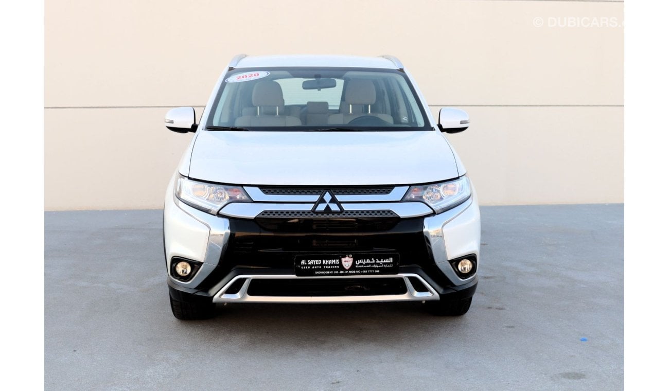 Mitsubishi Outlander GLX Basic ACCIDENTS FREE - GCC - ORGINAL PAINT - 7 STR - 4WD - PERFECT CONDITION INSIDE OUT