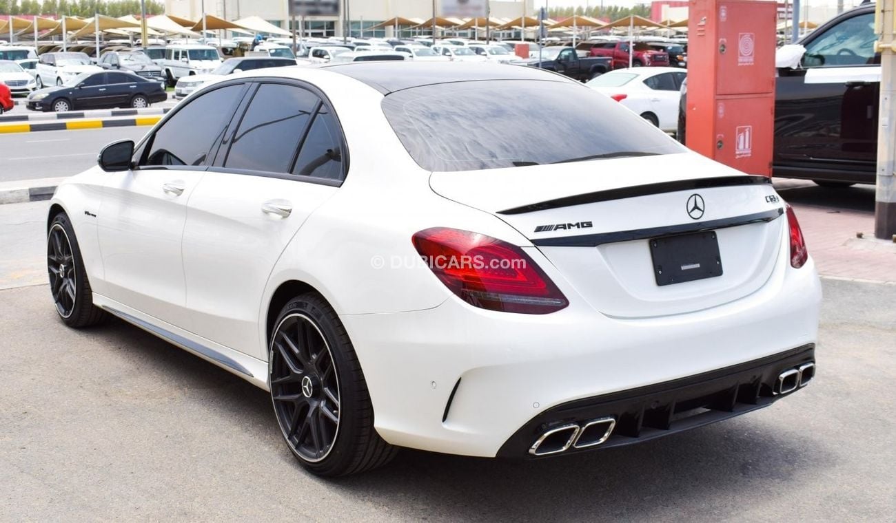 Mercedes-Benz C 300 With C63 S body kit