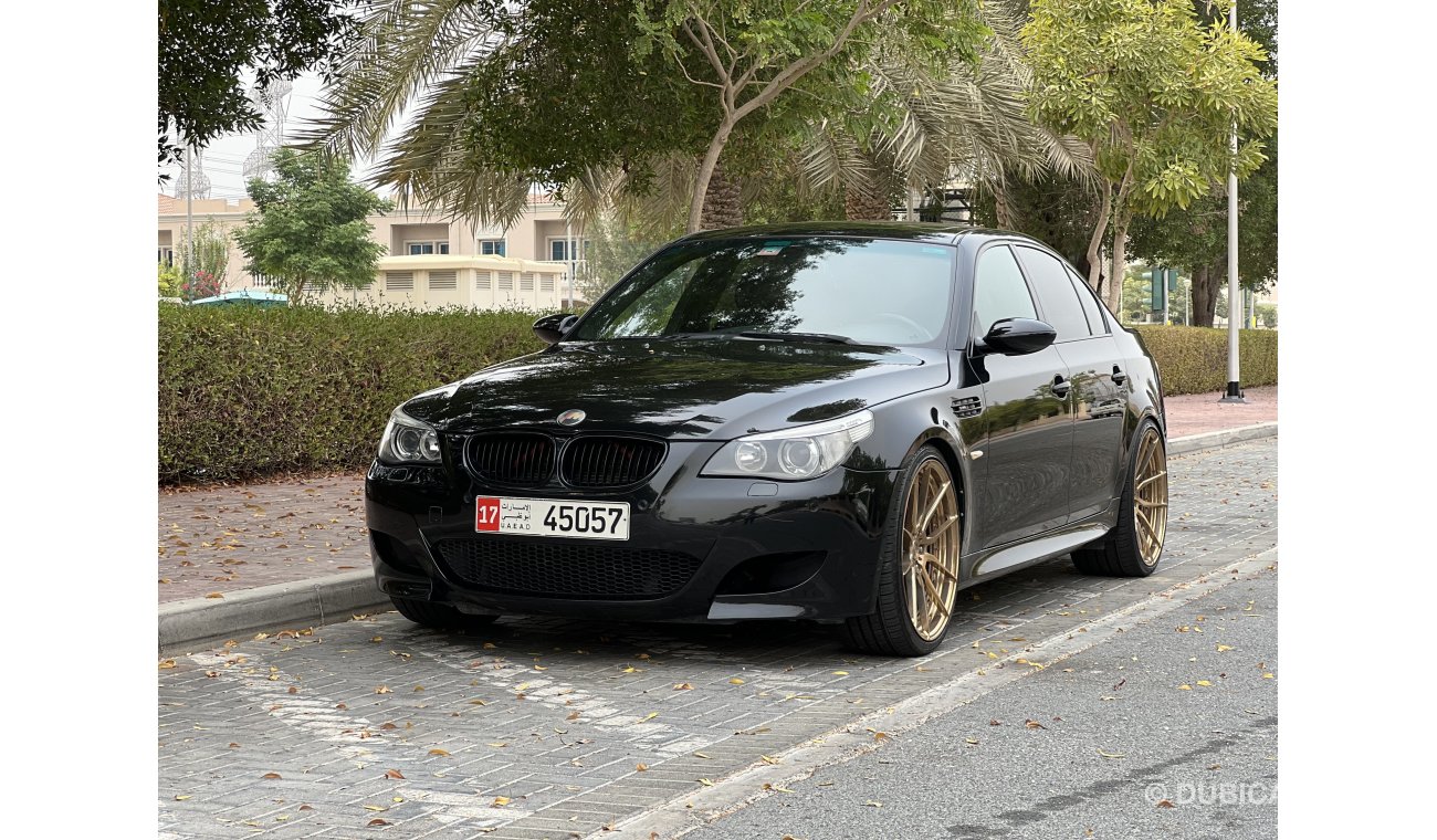 BMW M5 E60 GCC Custom Wheels and Exhaust