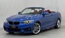 BMW 220i sport Line 2.0L 2015 BMW 220i M-Sport Cabriolet, February 2025 BMW Service Pack, Excellent Condition