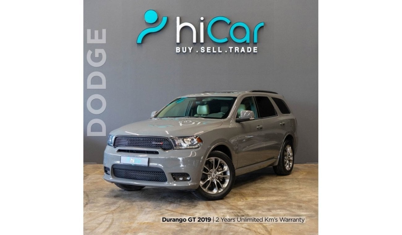 Dodge Durango AED 1,623pm • 0% Downpayment • GT • 2 Years Warranty