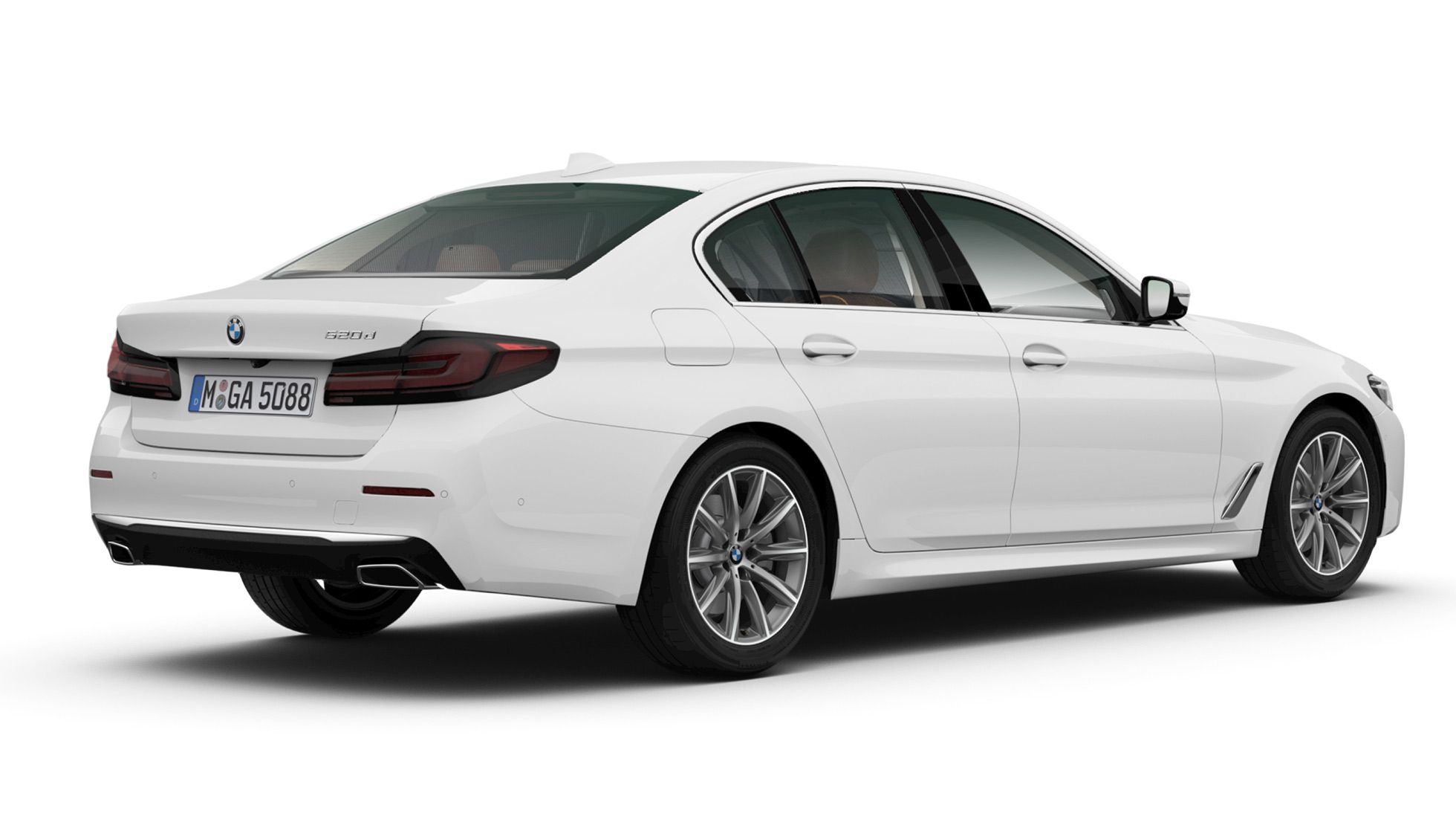 BMW 523i exterior - Rear Left Angled