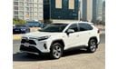 Toyota RAV4 Toyota RAV4 2024 Hybrid – White 	•	Engine & Performance: 2.5L 4-cylinder hybrid engine paired with a