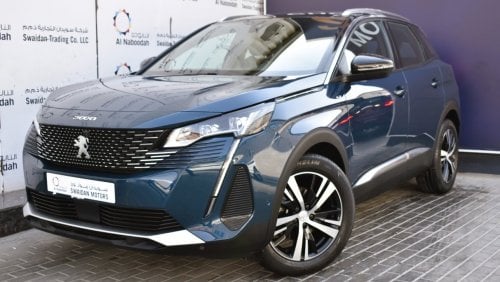 Peugeot 3008 AED 1759 PM | 1.6L GT GCC FROM AN AUTHORIZED DEALER WITH MANUFACTURER WARRANTY UP TO 2028 OR 100K KM