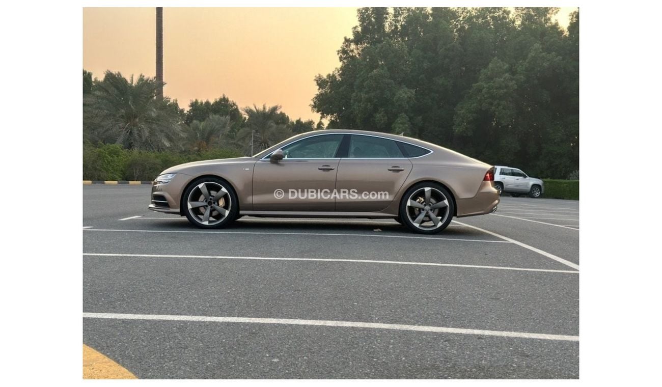 Audi A7 35 FSI quattro Exclusive MODEL 2015 GCC CAR PERFECT CONDITION INSIDE AND OUTSIDE FULL OPTION PANORAM