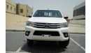 Toyota Hilux 2.4 MANUAL GCC POWER WINDOWS / FOG LIGHT / BEDLINER / SPOILER EURO4 FOR EXPORT