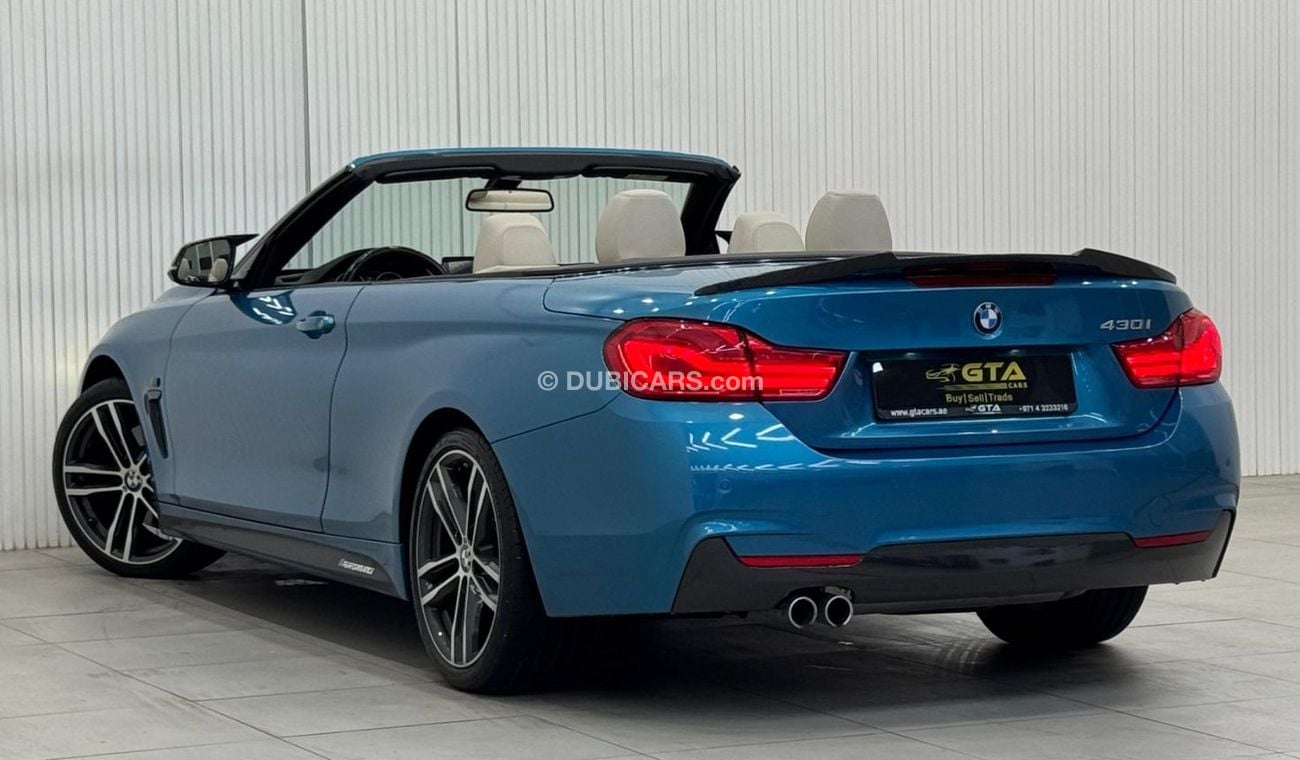 بي أم دبليو 430i M Sport 2.0L 2018 BMW 430i M-Sport Convertible, Warranty, March 2025 BMW Service Pack, Excellent Con