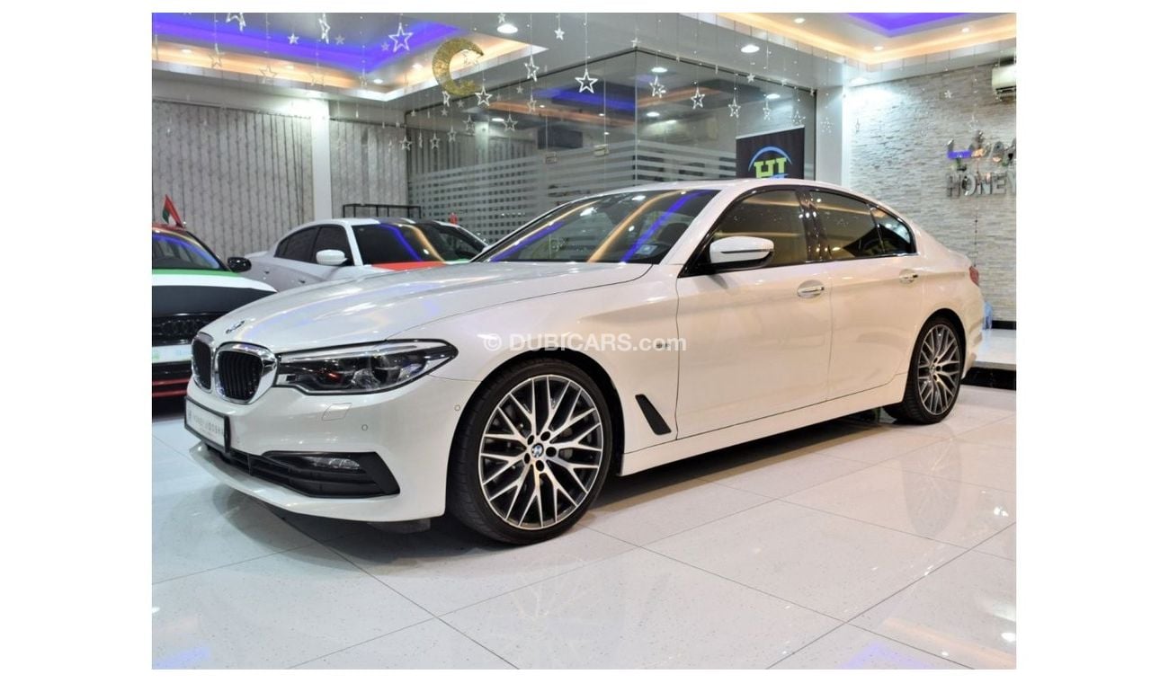 بي أم دبليو 530i EXCELLENT DEAL for our BMW 530i Sport Line 2017 Model!! in White Color! GCC Specs