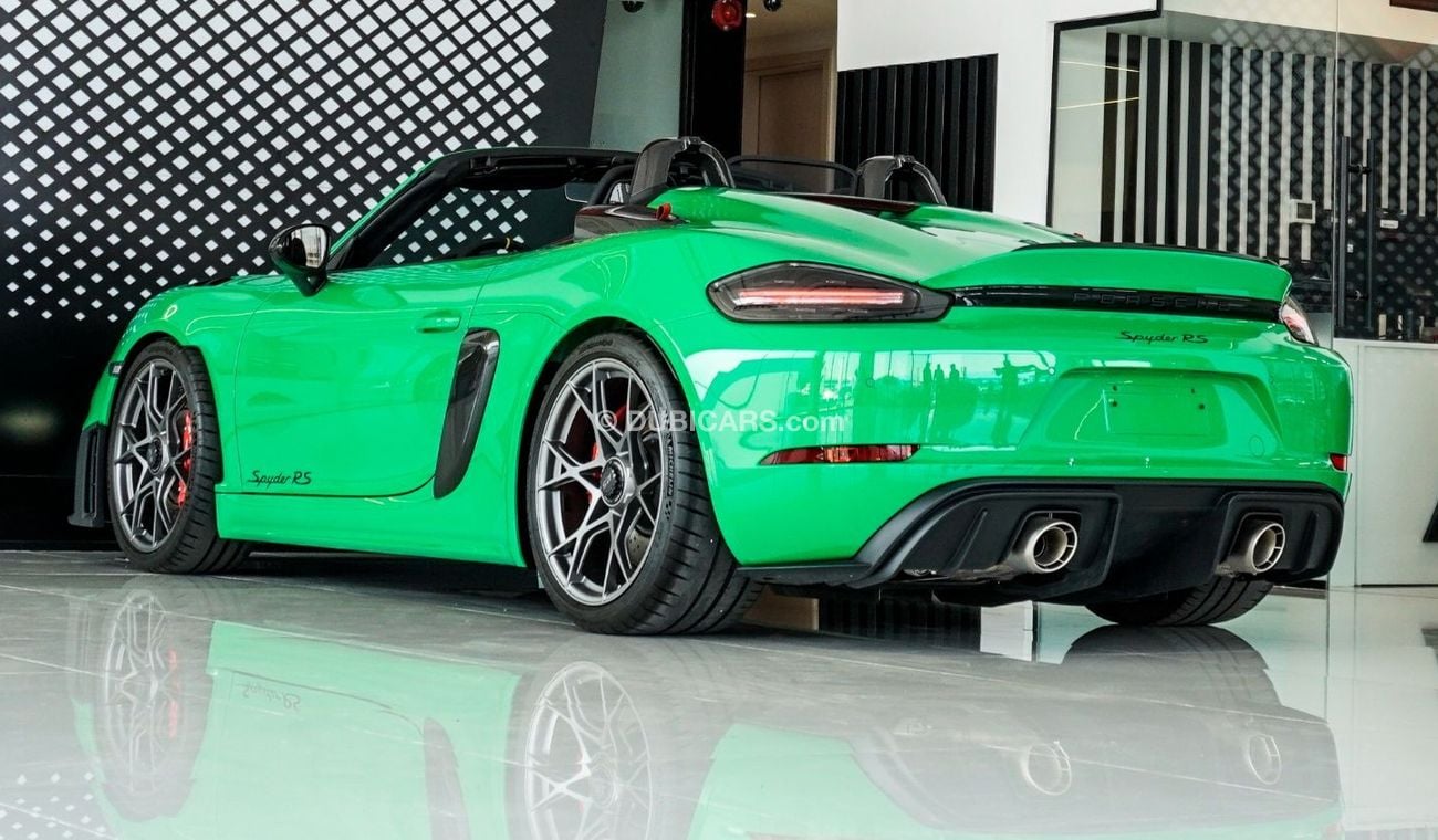 Porsche 718 Spyder RS PORSCHE 718 SPYDER WEISSACH GT4 RS, 2024, LIMITED EDITION 1 OF 500, ZERO KM