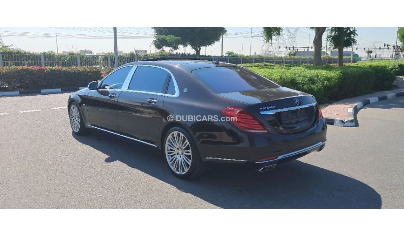 Mercedes-Benz S600 Maybach MAYBACH S600 2016 GCC FULL SERVICE GARGASH +ORGINAL PAINT 100% +FULL OPTION + 1 YEAR WARRANTY