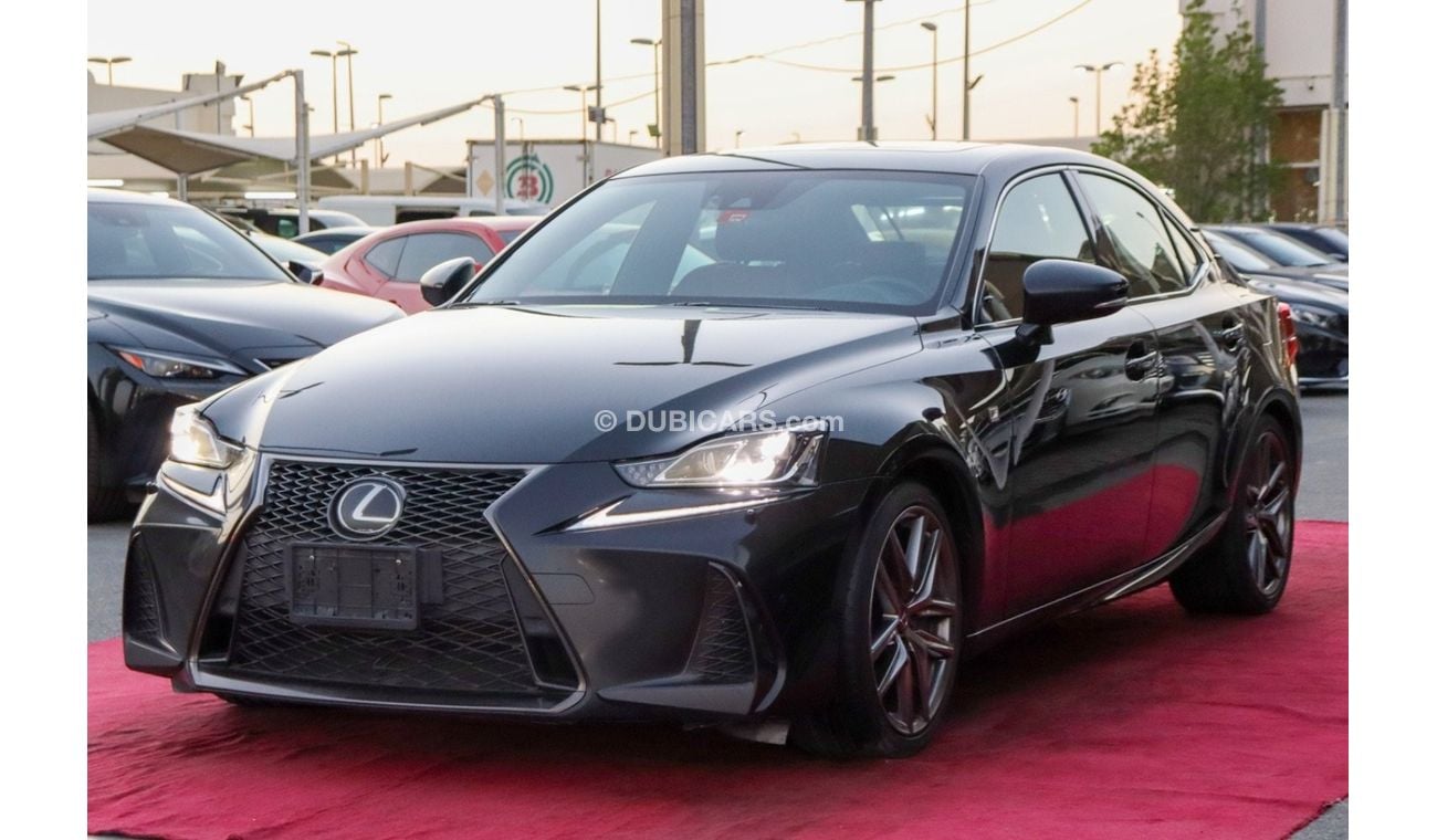 Lexus IS350 F Sport Premier 3.5L Lexus Is350 F-Sport Platinum/ 2019 / GCC / V6 / Full Service History