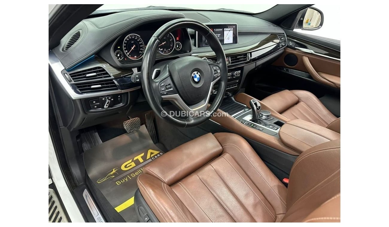 بي أم دبليو X6 2018 BMW X6 X35i Exclusive, March 2025 BMW Service Pack, Warranty, GCC