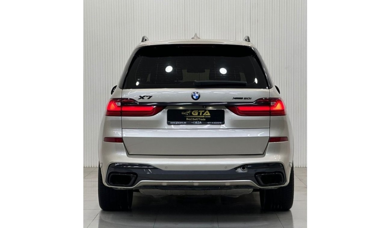 BMW X7 2019 BMW X7 xDrive50i Exclusive, Oct 2024 AGMC Warranty + Service Contract, Full Service History,GCC