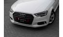 Audi A3 35 TFSI | 1,371 P.M  | 0% Downpayment | Under Warranty!