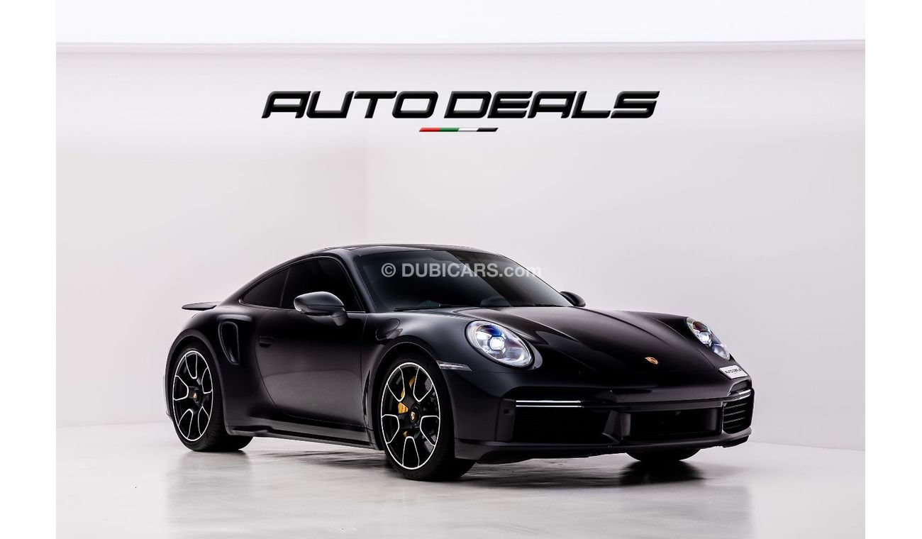 Porsche 911 Turbo S 3.8L (640 HP) Coupe Turbo S | GCC | Warranty | Very Low Mileage | Well Maintained | Fully Lo