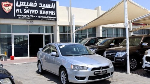 Mitsubishi Lancer GLS High ACCIDENTS FREE - GCC - FULL OPTION - 1600 CC - PERFECT CONDITION INSIDE OUT