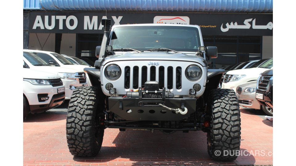 blanco levantado jeep wrangler sahara