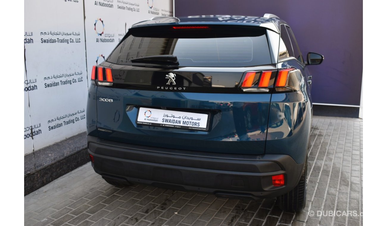 Peugeot 3008 AED 1439 PM ACTIVE 1.6L TC AT GCC FROM AN AUTHORIZED DEALER MANUFACTURER WARRANTY