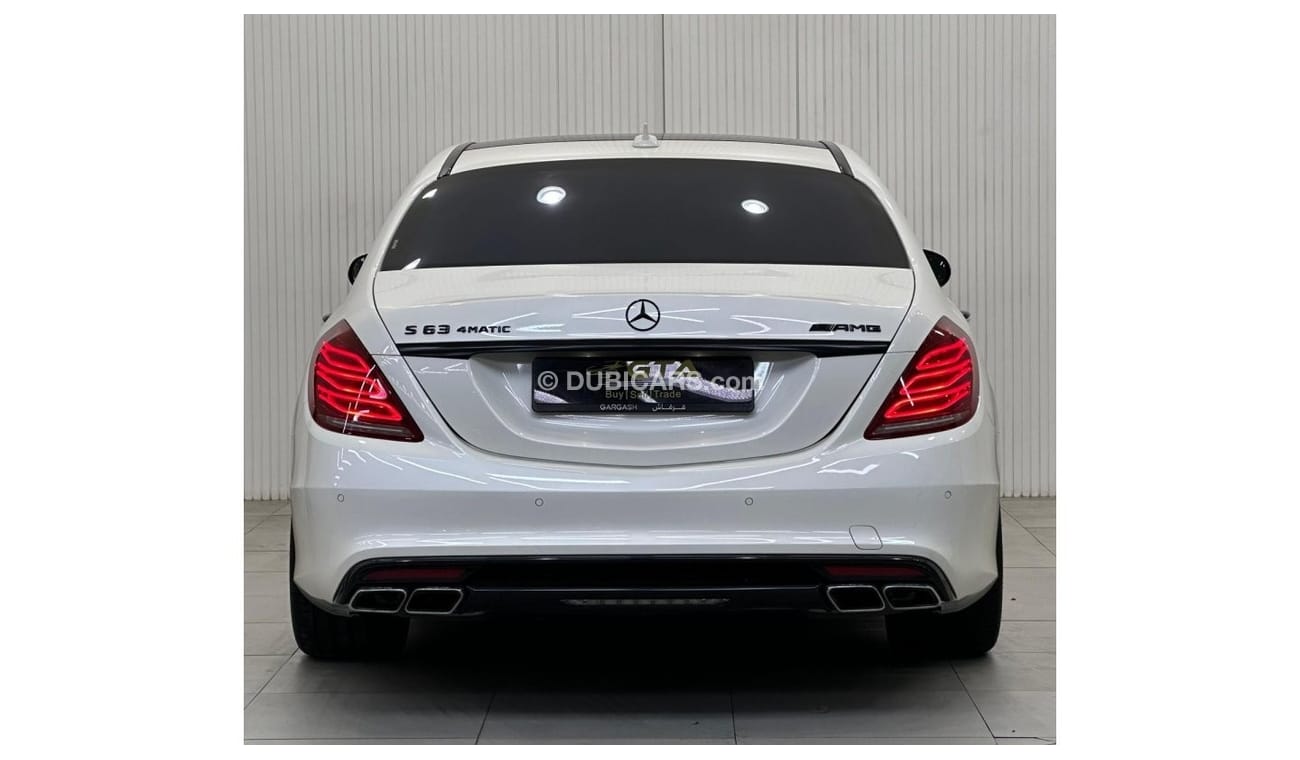 Mercedes-Benz S 63 AMG Std 2015 Mercedes-Benz S63 AMG 4MATIC, Excellent Condition, All Original Paint, Service History