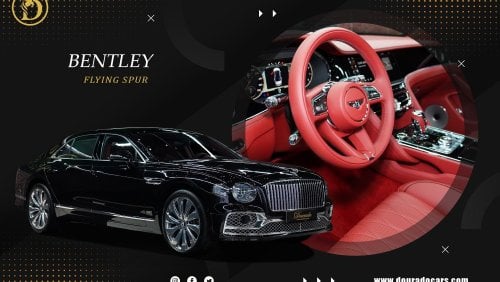 Bentley Flying Spur 6.0L W12 Engine | Brand New | 2023 | Onyx black | Full Option | Negotiable Price