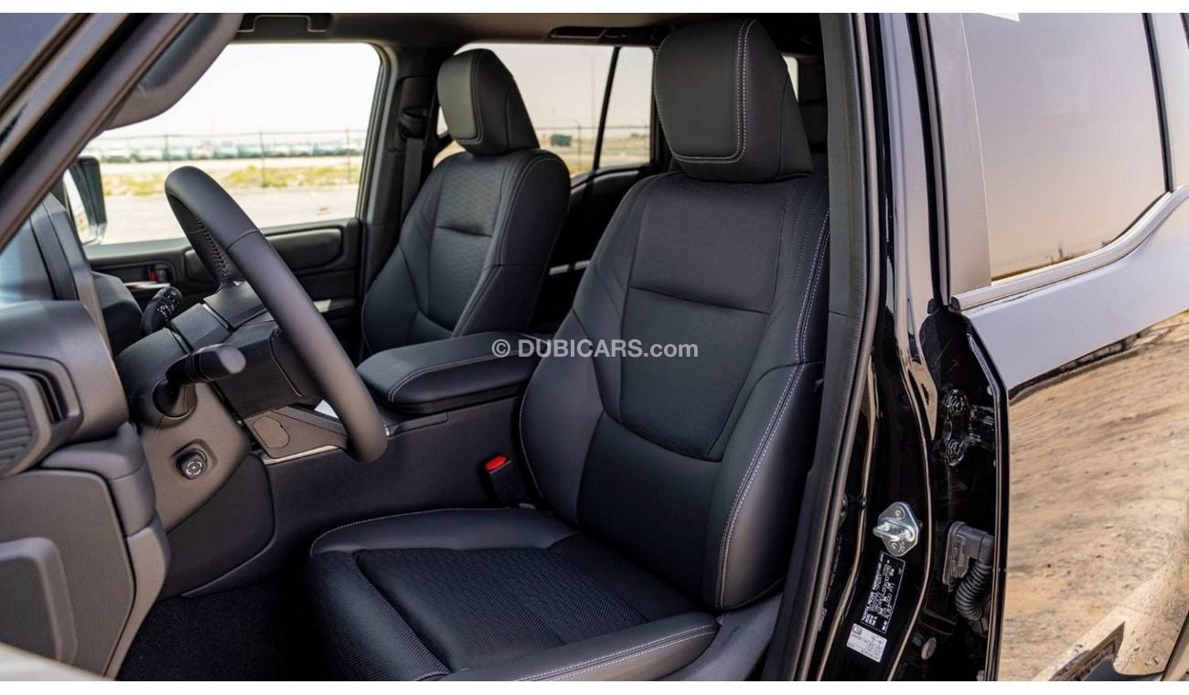 تويوتا برادو TOYOTA PRADO 250 LUXURY  2.8D AT MY2024 – BLACK