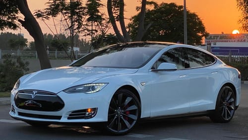 تسلا Model S WINTER  OFFER TESLA S  P85D 2014 - CLEAN TITLE -