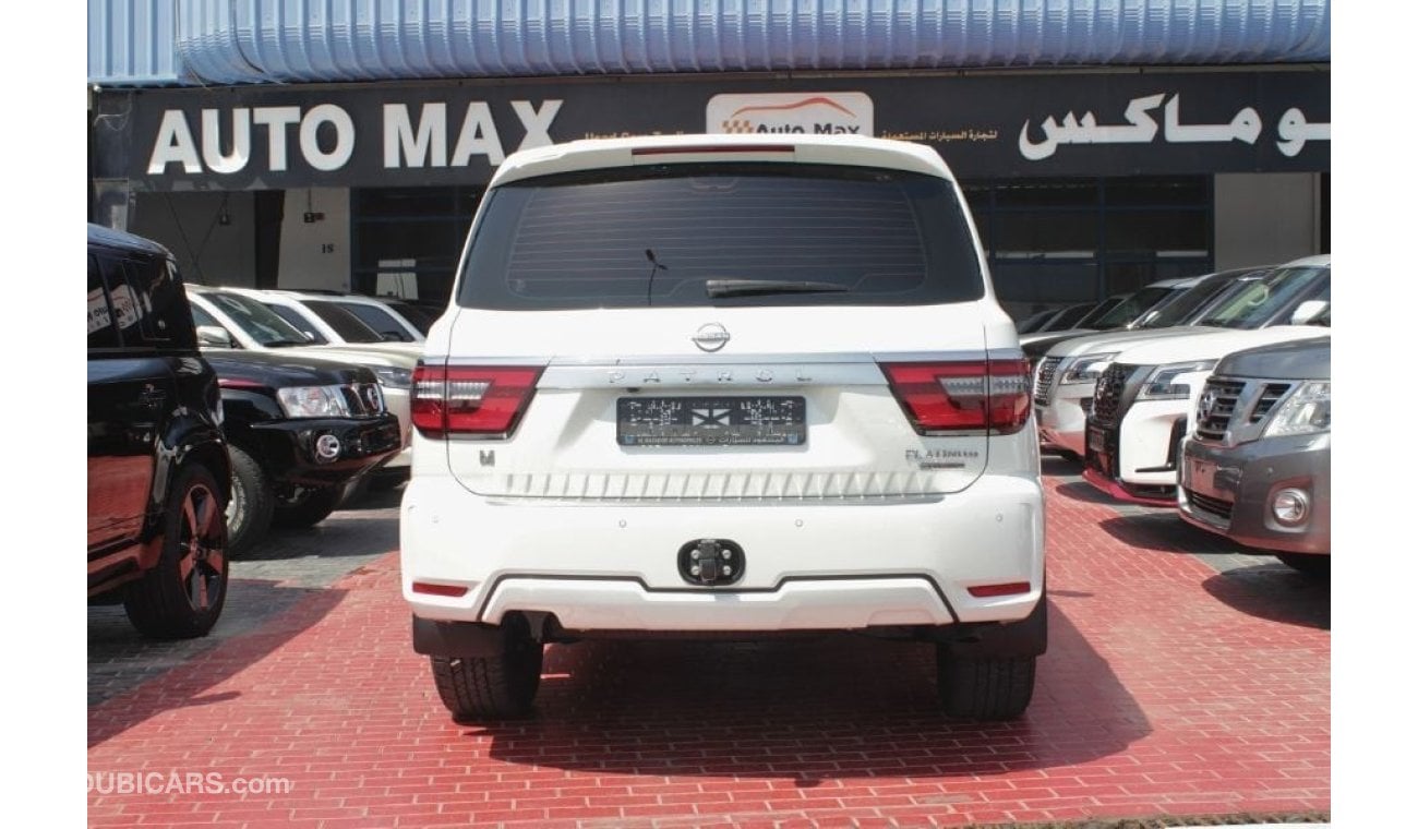 نيسان باترول V8 LE PLATINUM, GCC, UNDER WARRANTY FROM LOCAL DEALER