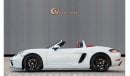 Porsche 718 Boxster Style Edition - GCC Spec - With Warranty