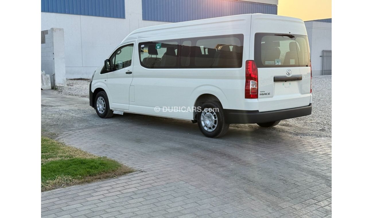 تويوتا هاياس 2025 Toyota Hiace DX 13-Seater 3.5L V6 Petrol A/T RWD (3-Point Seatbelts) Only For Export