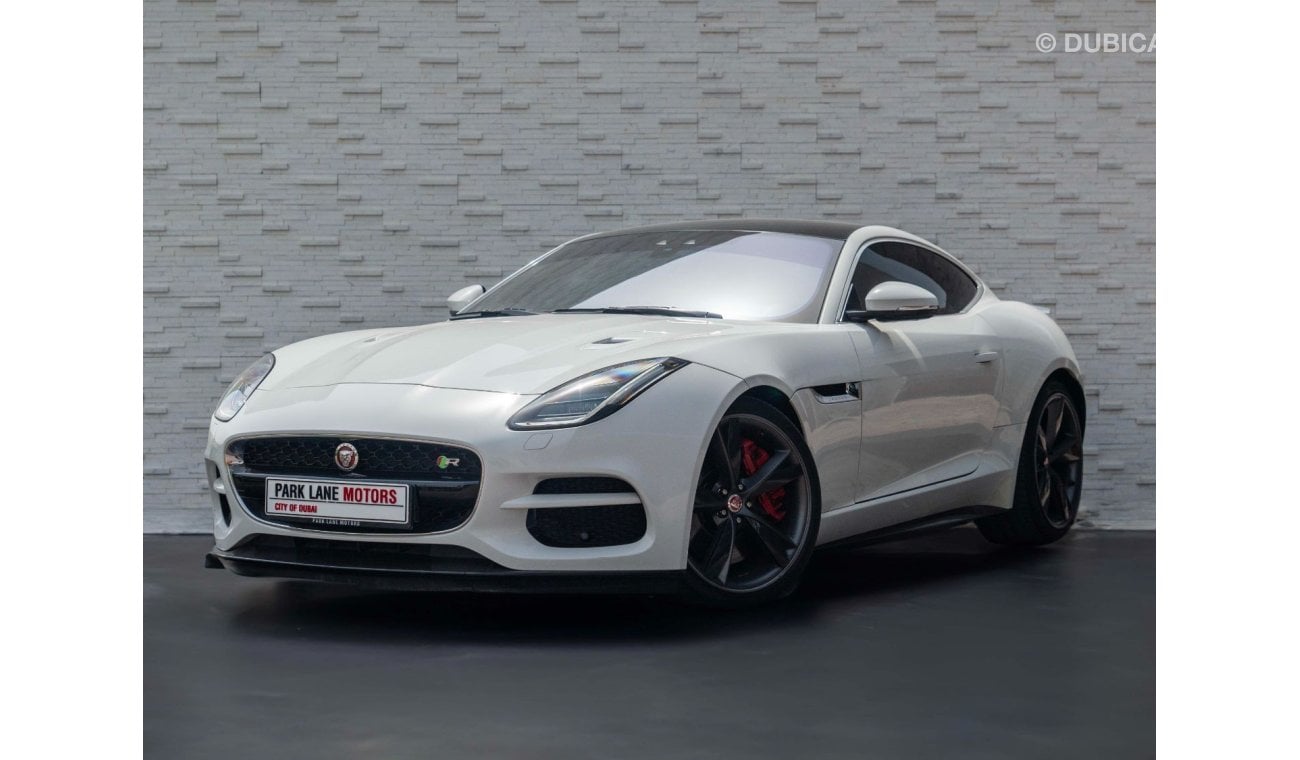 جاكوار F Type AED 3,538 PM • F-TYPE R 5.0 LITRE SUPERCHARGED V8 AWD • FULL JAGUAR SERVICE HISTORY