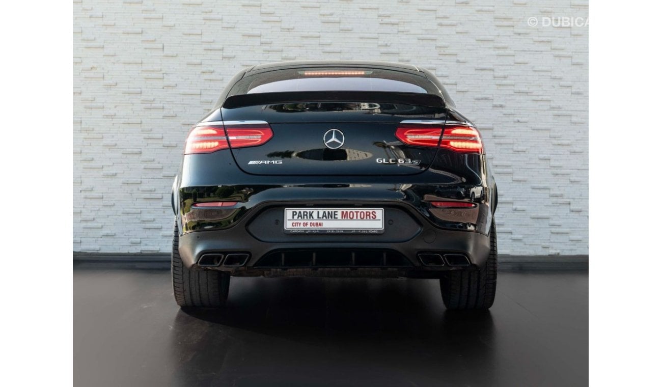 مرسيدس بنز GLC 63 AMG AED 3,145 PM • GLC 63S AMG COUPE • 4.0L BI-TURBO V8 – 503 HP • CARBON PACK • PRISTINE CONDITION