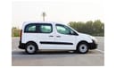 Peugeot Partner Tepee | 5 Seater - Manual - 1.6L | GCC Specs | Excellent Condition