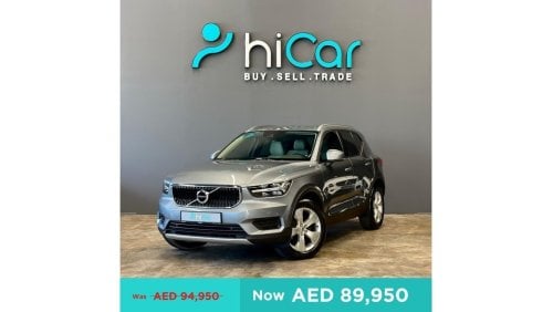Volvo XC40 AED 1,379pm • 0% Downpayment • Momentum • 2 Years Warranty!
