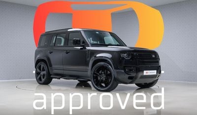 Land Rover Defender 110 P400 HSE - AED 5,867 P/M - Warranty till 07/2029