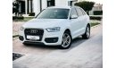 Audi Q3 AED 930 PM | AUDI Q3 2L I4 | GCC | ECONOMICAL | MINT CONDITION