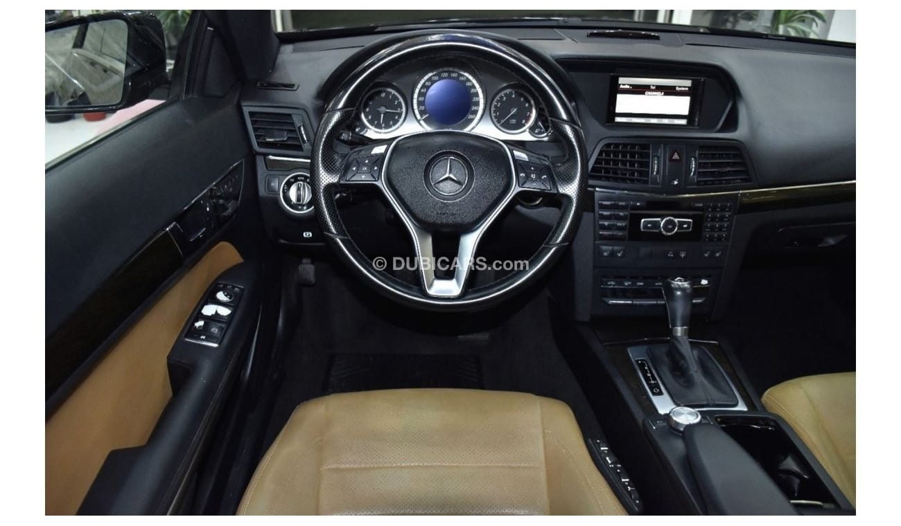 Mercedes-Benz E300 EXCELLENT DEAL for our Mercedes Benz E300 Coupe ( 2013 Model ) in Black Color GCC Specs