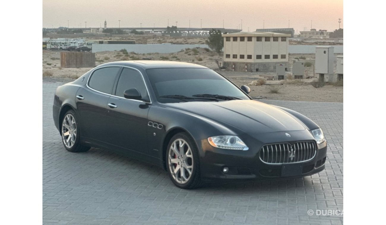 Maserati Quattroporte MODEL 2009 GCC CAR PERFECT CONDITION INSIDE AND OUTSIDE FULL OPTION