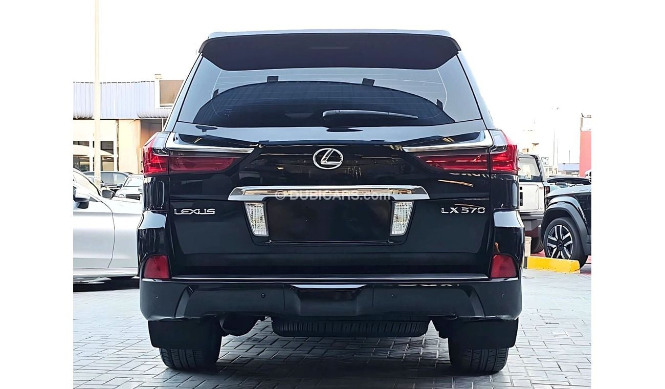 Lexus LX570 GCC/ FULL OPTION / RADAR / ZAFRAN INTERIOR/LOW MILEAGE/ EXPORT ONLY / LOT#25091