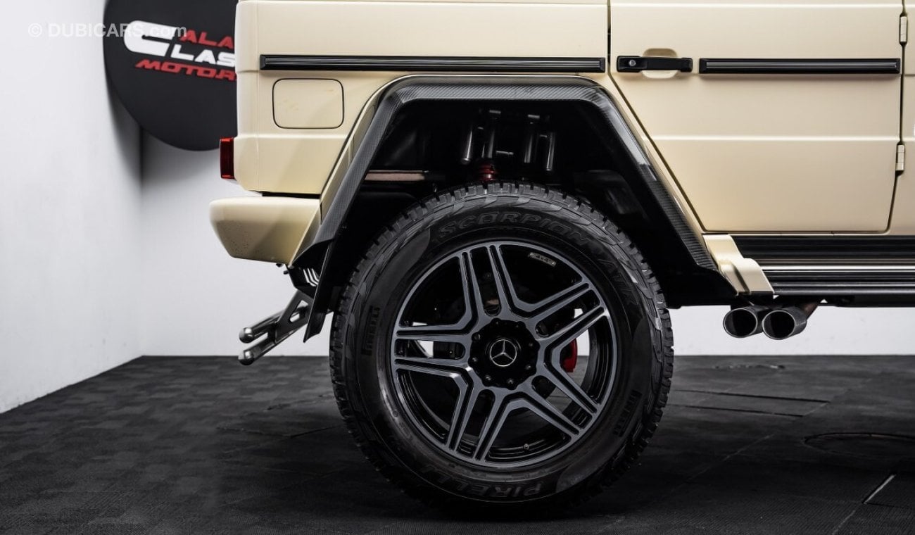 Mercedes-Benz G 500 4X4² 2016 - GCC