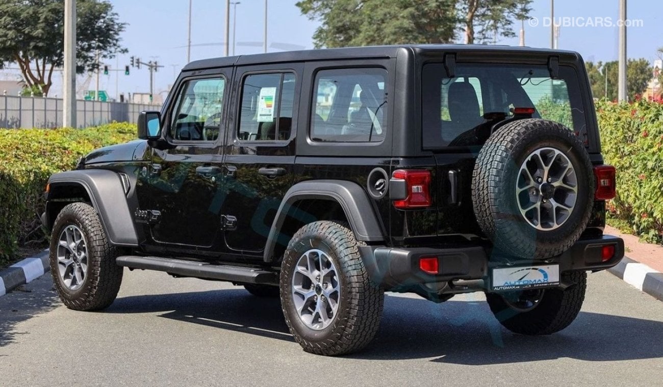 Jeep Wrangler Unlimited Sport S Turbo , 2024 GCC , 0Km , With 5 Years Warranty & 3 Years Service @Official Dealer