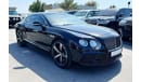 Bentley Continental GT Speed BENTLEY CONTINENTAL SPEED 2017 BLACK GCC SPECS 6.0L TWIN TURBO