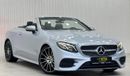 Mercedes-Benz E200 Coupe AMG Cabriolet 2018 Mercedes Benz E200 AMG Cabriolet, Warranty, Full Mercedes Service History, Full O