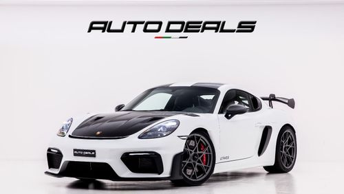 Porsche 718 Cayman GT4 RS Weissach | GCC | Warranty | Brand New | 4.0L F6