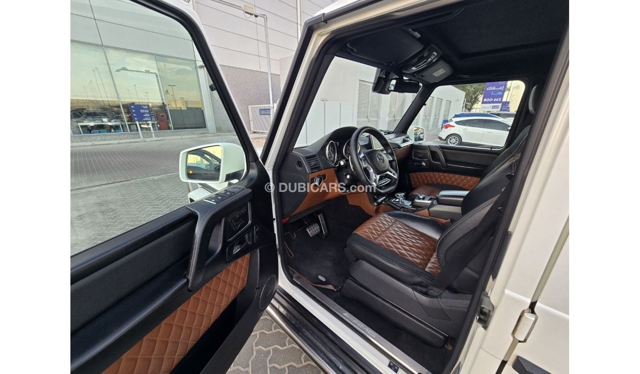 مرسيدس بنز G 63 AMG Std 5.5L MERCEDES G-63 AMG 2016 GCC ORGINAL PAINT // ACCIDENT FREE // PERFECT CONDITION