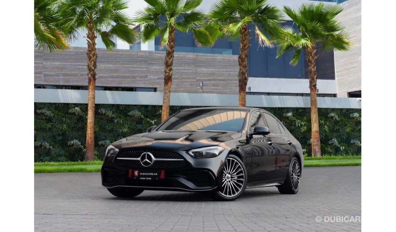 مرسيدس بنز C200 | 4,700 P.M  | 0% Downpayment | Agency Warranty and Service Contract